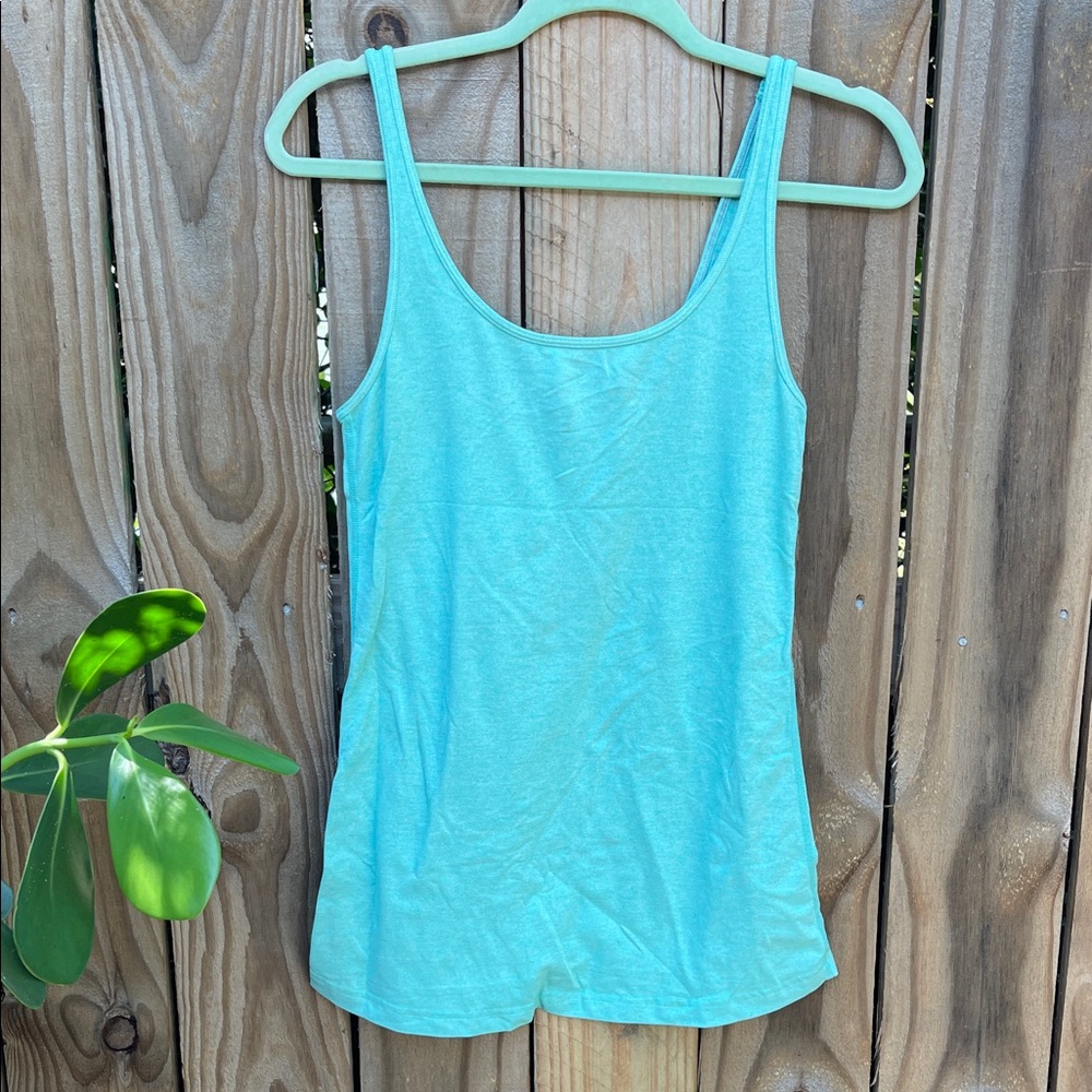 lululemon athletica Light Blue Tank Top
